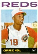 1964 Topps Baseball Cards      436     Charlie Neal